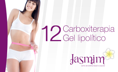 Coporal: 12 sessões de Carboxiterapia + 12 sessões de Gel Lipolítico na Clínica Jasmim - Moema. Use até 8 cupons e parcele em até 12x. Deixe seu corpo ainda mais linda com estes tratamentos!